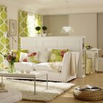 Decorazione della camera da letto e del soggiorno