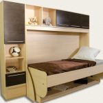 Trasformatore da comodino colore marrone