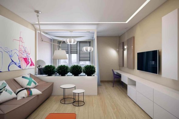 Nuovo design per soggiorno e camera da letto