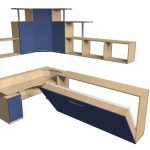 Angolo con letto orizzontale