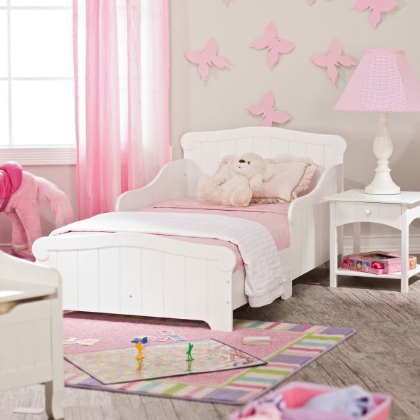 letto con sponde per bambina