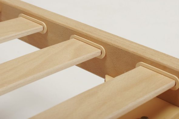 Doghe in legno - tipo di fissaggio