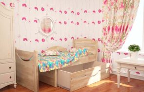 Mobili per letti per bambini Rostushka-2 scorrevoli