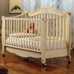 lettino per bambini beige