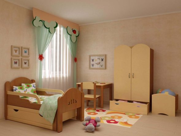 Modello di lettino per bambini che sto crescendo