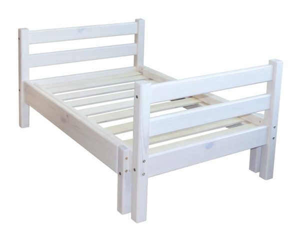 Letto estraibile per bambini bianco