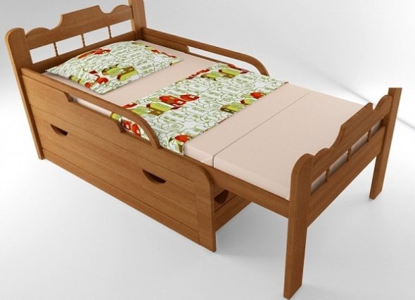 Letto estensibile per bambini Vyrastaika