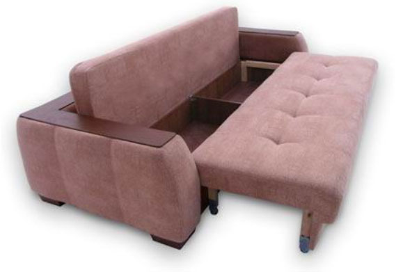 Divano letto Eurobook con ruote