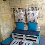 mobili da giardino in pallet