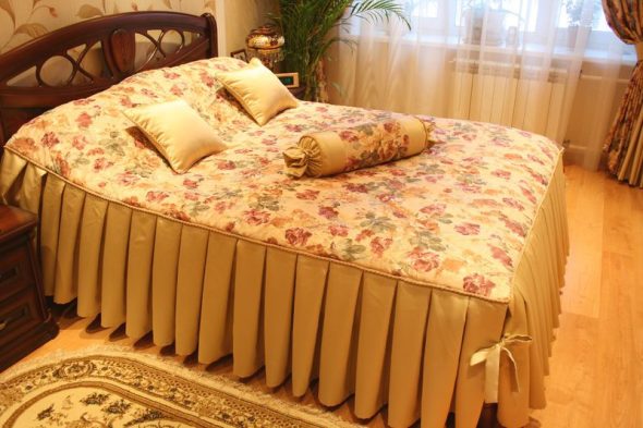 Fotografie cu design de cuvertură pentru dormitor