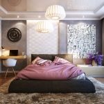design moderno della camera da letto