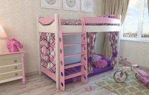 letto con sponde per bambina