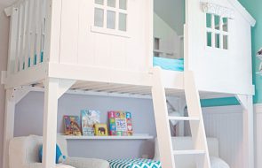 casa con letto a castello