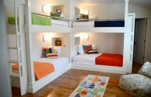 letto a castello due ad angolo