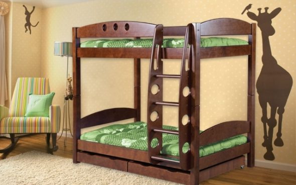 letto a castello alto