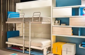 Letto a castello nella cameretta dei bambini