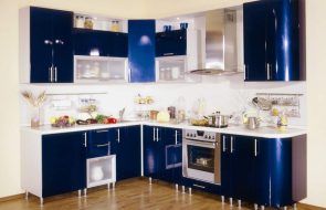 auricolare blu scuro