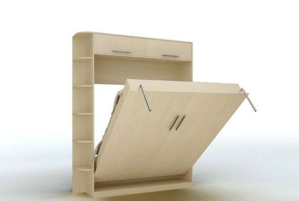 Trasformatore compatto per la camera da letto di Ikea