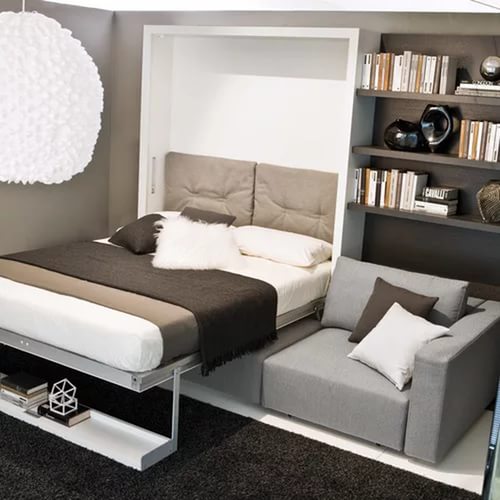 Trasformatore compatto per camera da letto