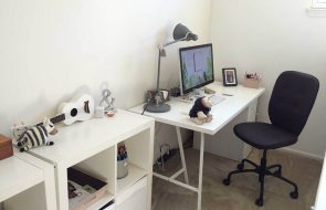 sedia da computer nera