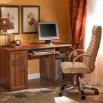 sedia da computer beige chiaro