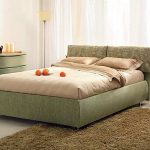 letto verde una piazza e mezza