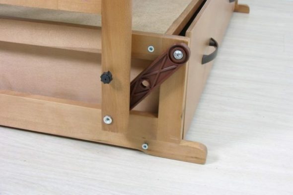 supporto a pendolo da letto