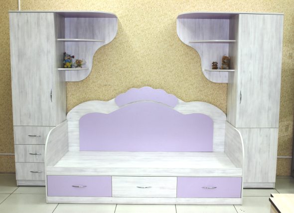 letto realizzato con materiali ecocompatibili