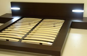 Letto fai da te con doghe