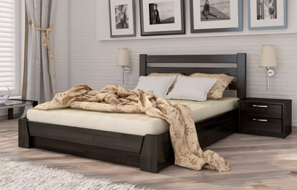 letto sollevabile scuro