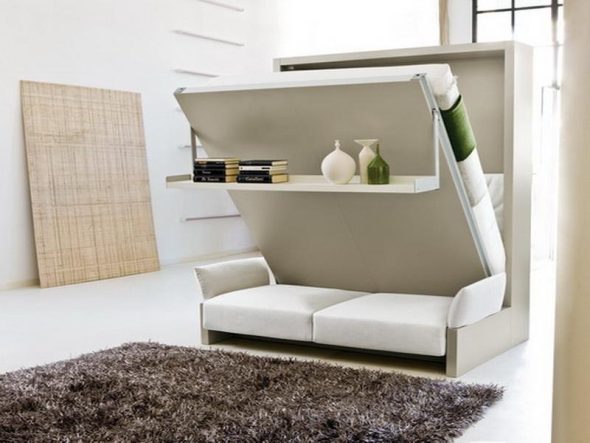 Letto in un armadio - trasformatore