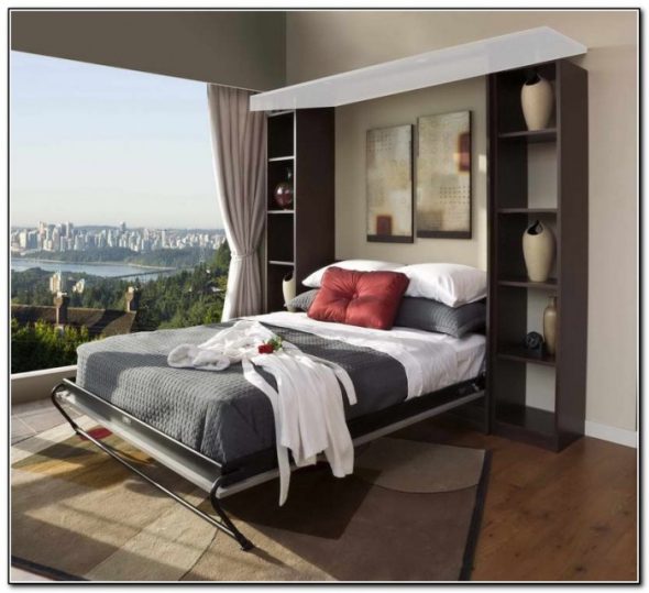 Letto in un armadio - trasformatore Ikea