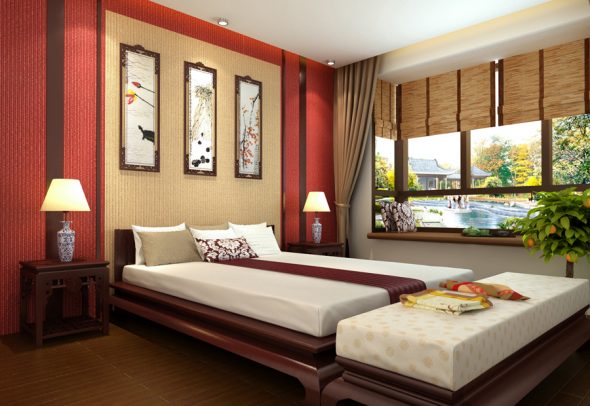letto secondo il feng shui