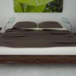 design moderno della camera da letto