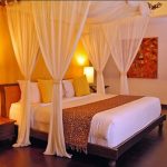design accogliente della camera da letto