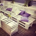 mobili in pallet per cottage estivi