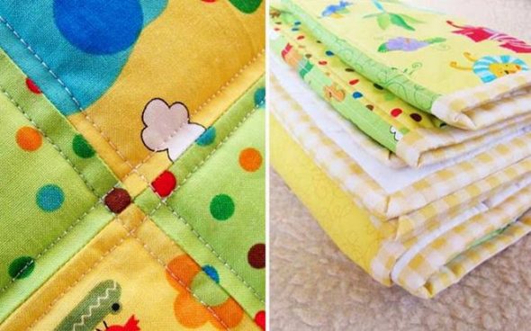 Frumoasă cuvertură patchwork