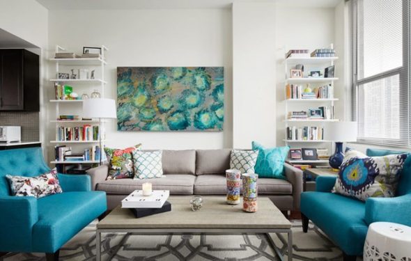 mobili all'interno dell'appartamento