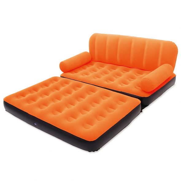 Materasso gonfiabile arancione