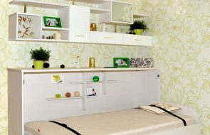 Letto pieghevole orizzontale per cameretta bambini