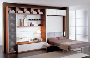 letto sollevabile in nicchia laterale