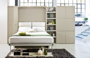letto sollevabile in parete piccola