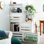 scaffali per libri in pallet