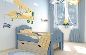 Letto scorrevole per cameretta bambini