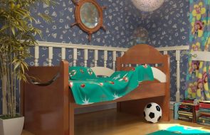 Letto estraibile in legno massello