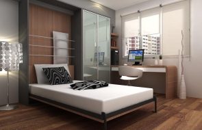 Letto guardaroba all'interno