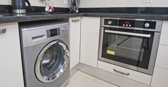 lavatrice in stile cucina