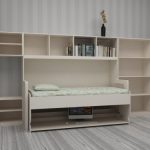 trasformabile tavolo-letto colore delicato