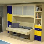 tavolo-letto trasformabile per una stanza grande
