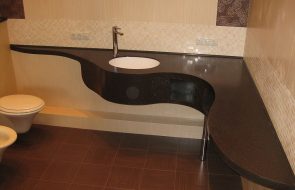piani di lavoro per il bagno